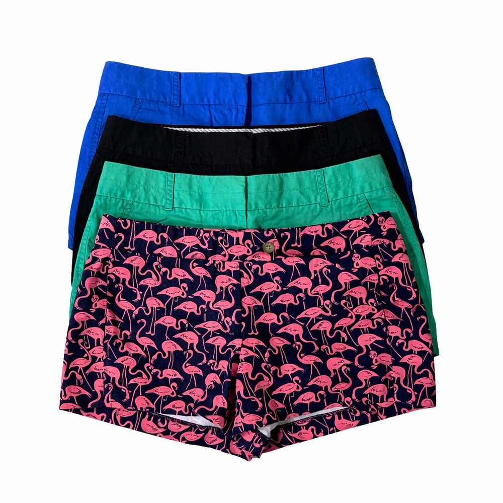 JCREW - NEW No Tags - 4 Pairs Chino Shorts - Size 4